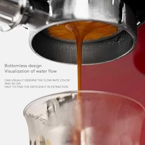 51mm Bottomless Portafilter Wooden Handle | Espresso Training Tool