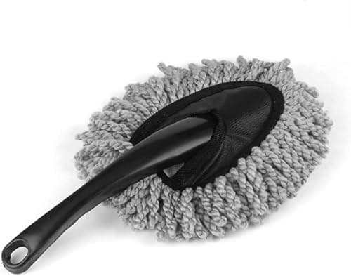 PRANT Microfiber Mini Car Duster Brush – Scratch-Free Multipurpose Cleaning Tool (8 cm)